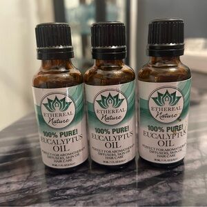 100% Pure Eucalyptus Oil -Set of 3
